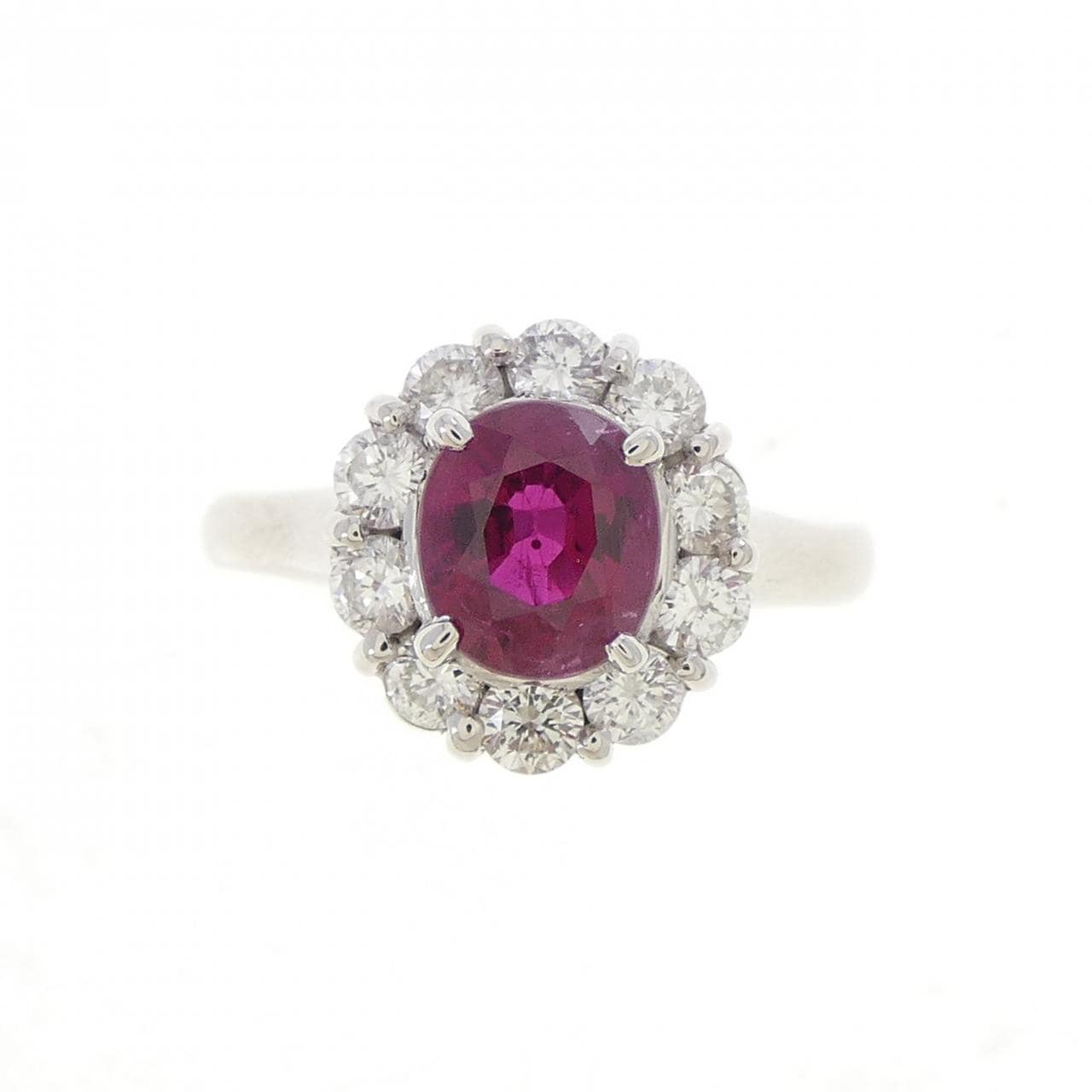PT900 ルビー リング 1.22CT