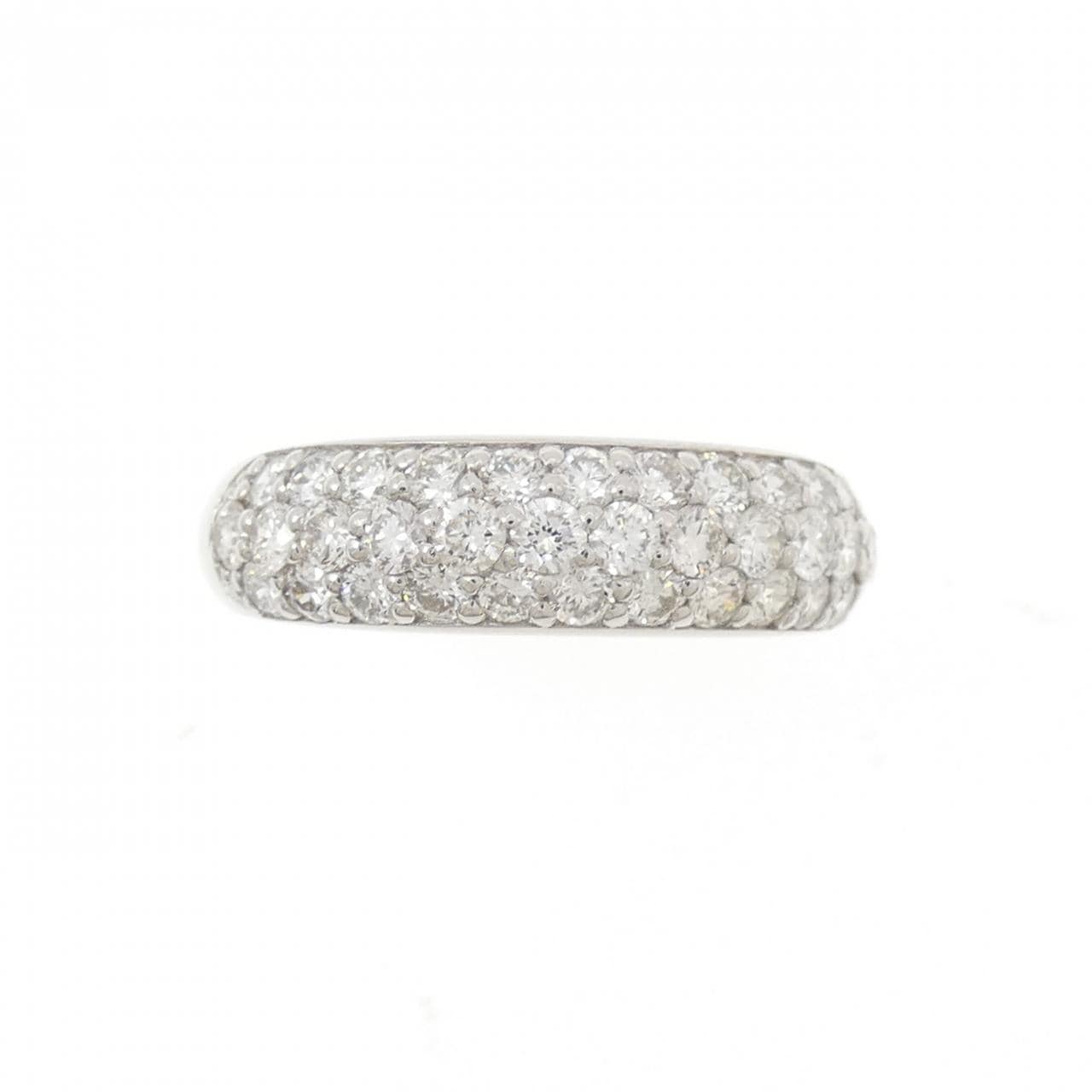 PT900 パヴェ ダイヤモンド リング 1.00CT