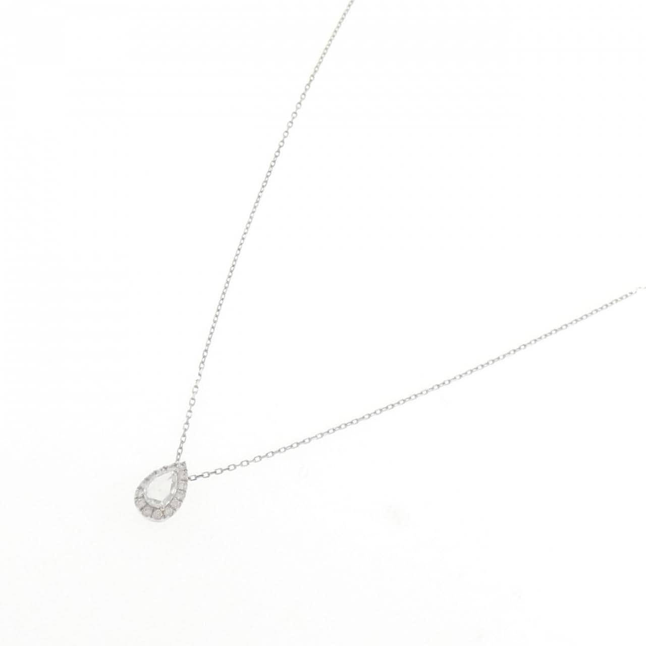 PT950/PT850 ダイヤモンド ネックレス 0.18CT
