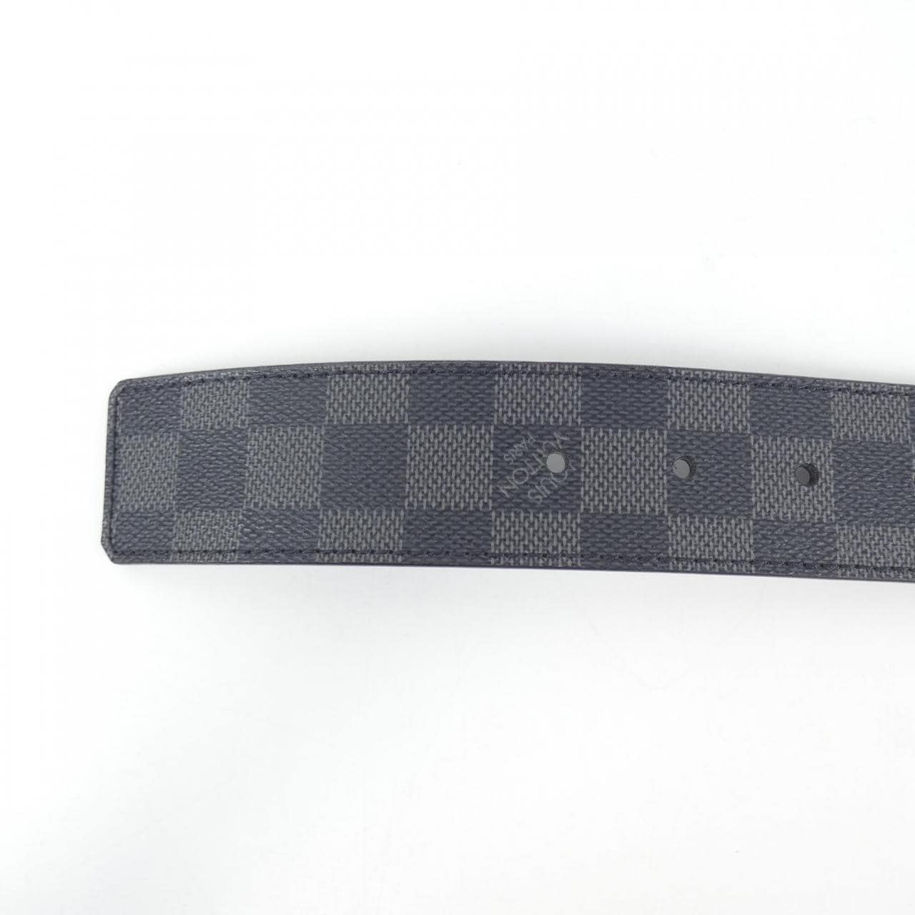 Louis Vuitton Damier Graphite Pattern Coated Canvas Waist Belt