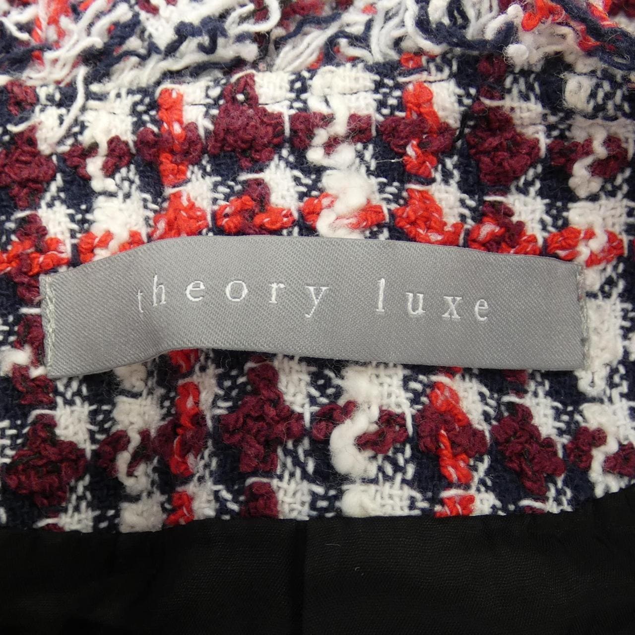 Theory luxe Theory luxe collarless jacket