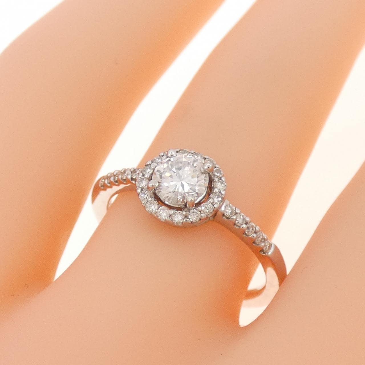 PT900 ダイヤモンド リング 0.343CT