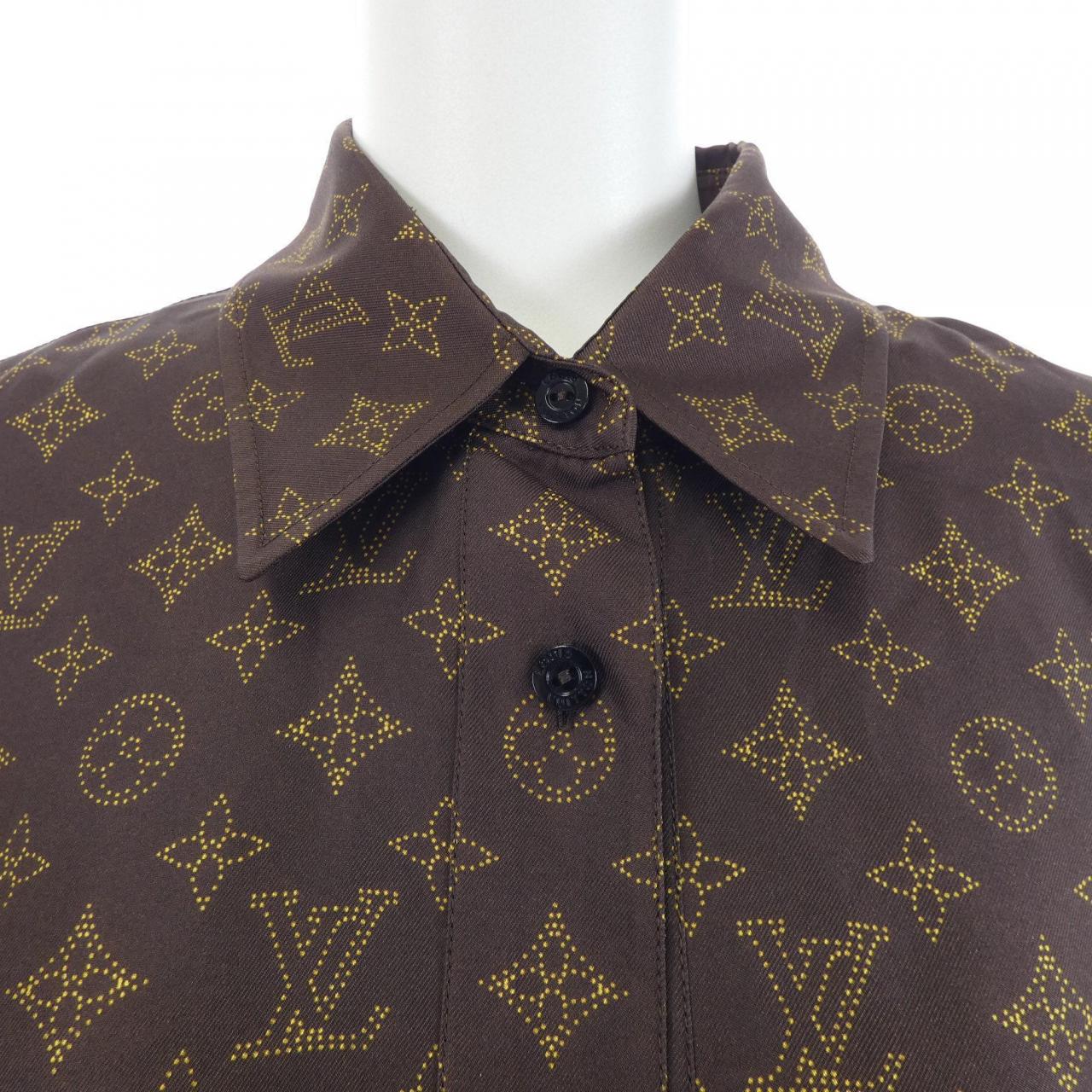 ルイヴィトン LOUIS VUITTON マヒナ シルクシャツ FUBL10KFV シャツ