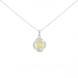 PT900/PT850 クリソベリルキャッツアイ ネックレス 1.827CT