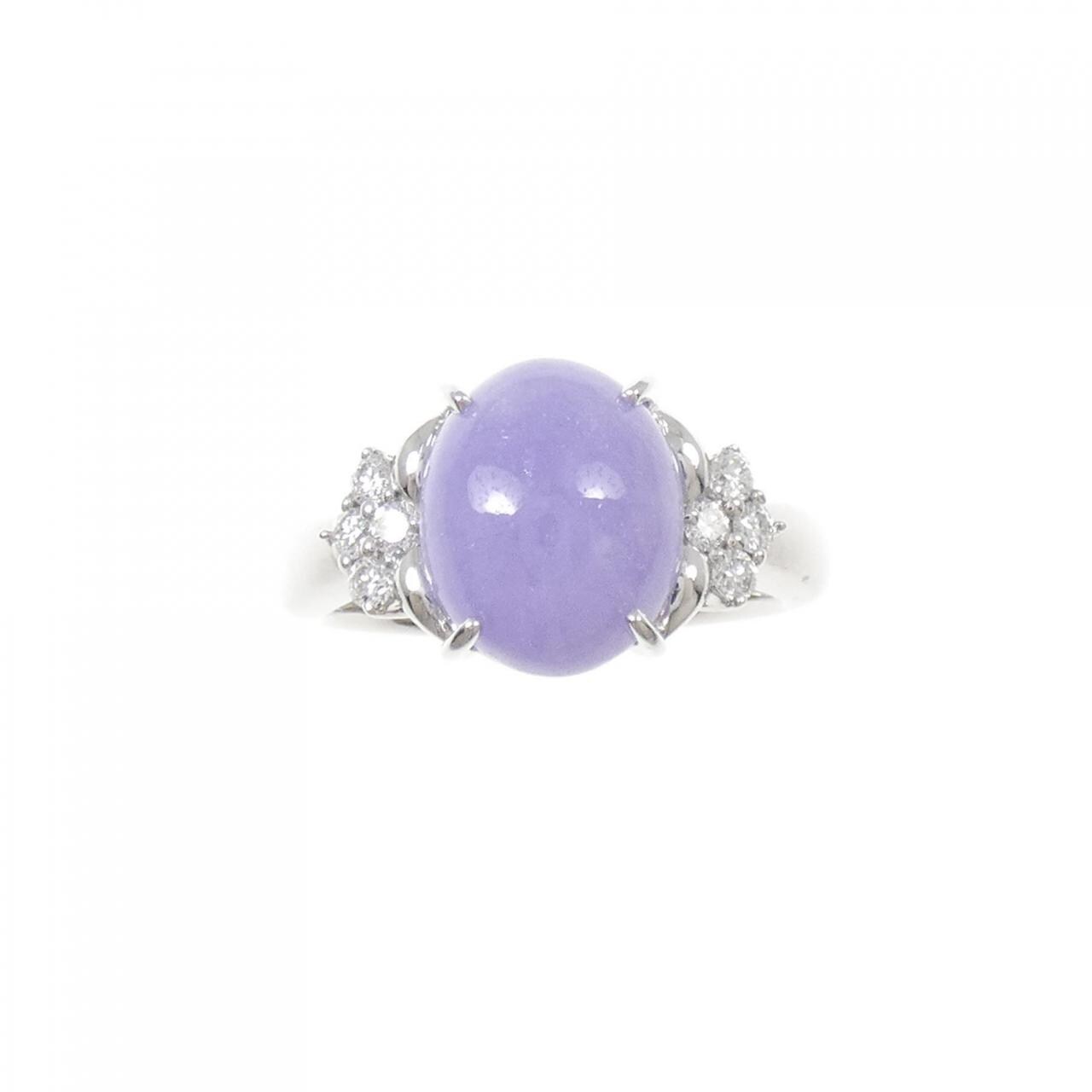 コメ兵｜K18WG ラベンダーヒスイ リング 4.00CT｜ジュエリー｜リング 
