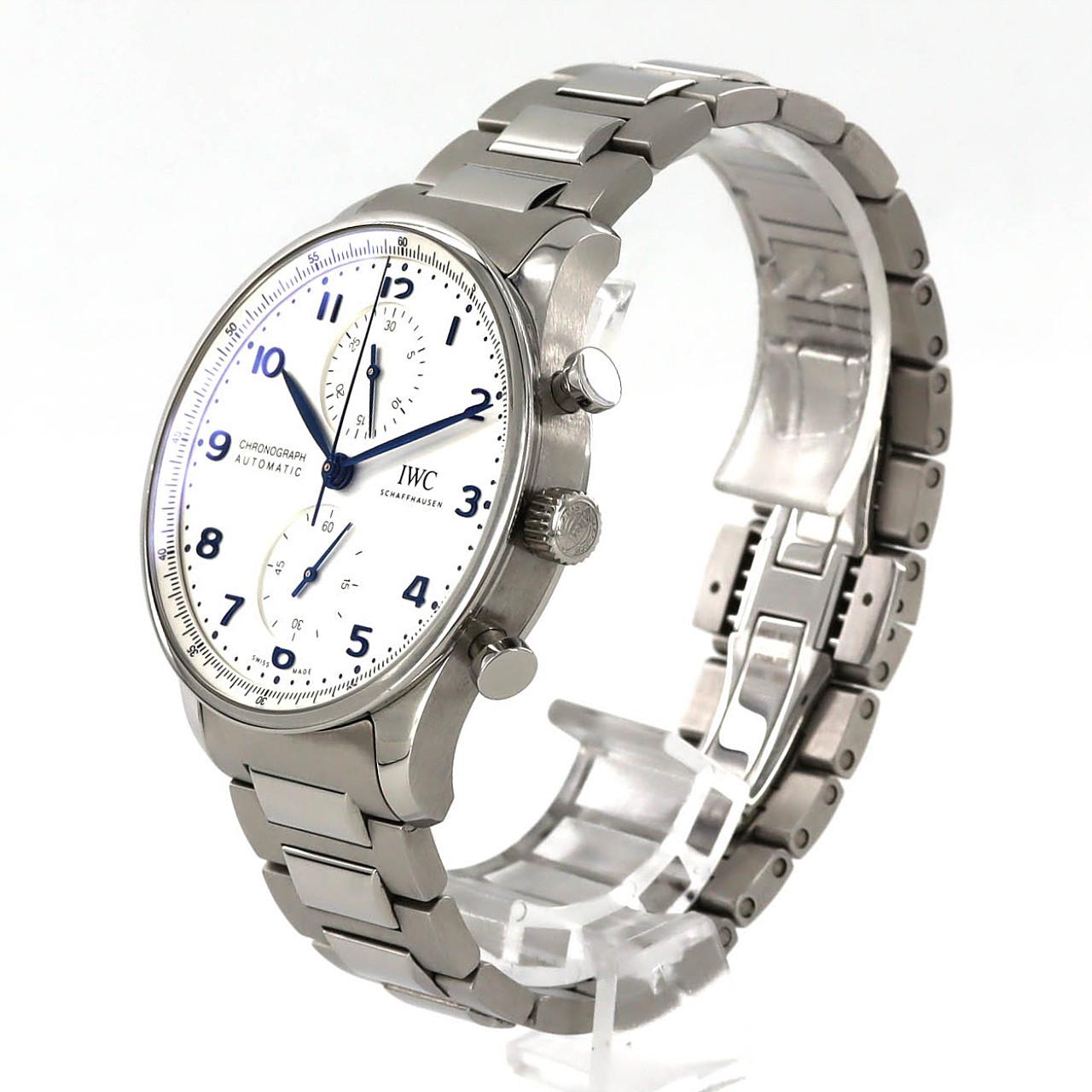 【ノーメンテナンス還元価格】IWC ポルトギーゼクロノグラフ IW371617 SS 自動巻
