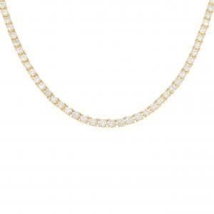 K18YG ダイヤモンド ネックレス 5.00CT