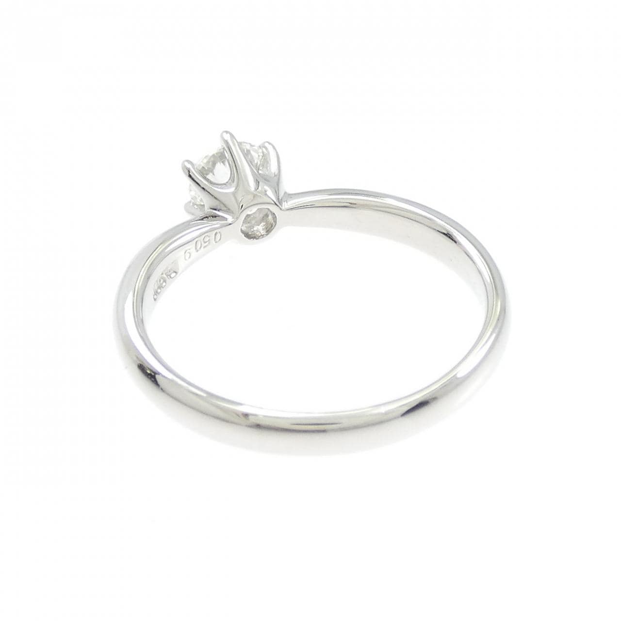 PT900 ダイヤモンド リング 0.509CT F VS2 Good