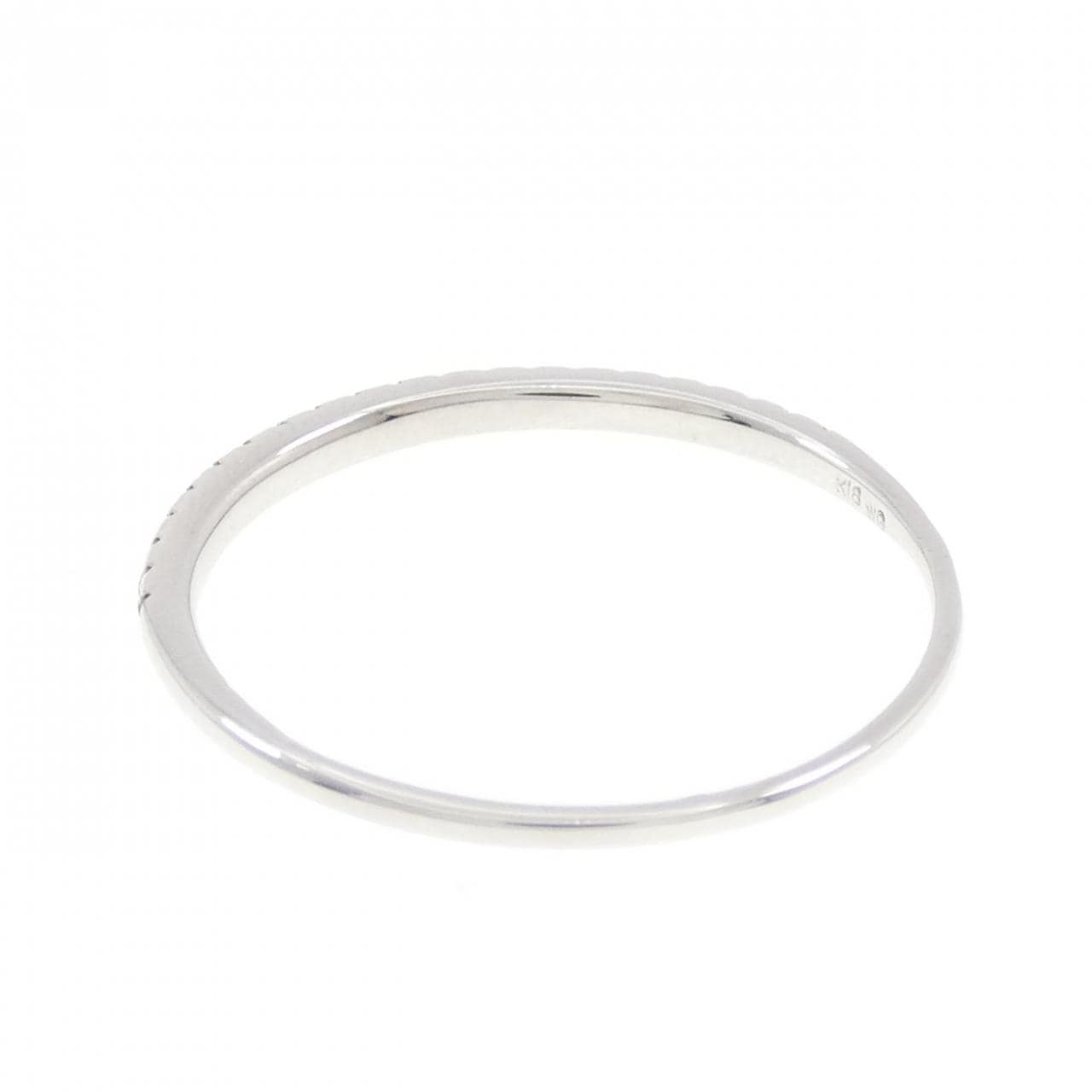 K18WG ピンクダイヤモンド リング 0.11CT