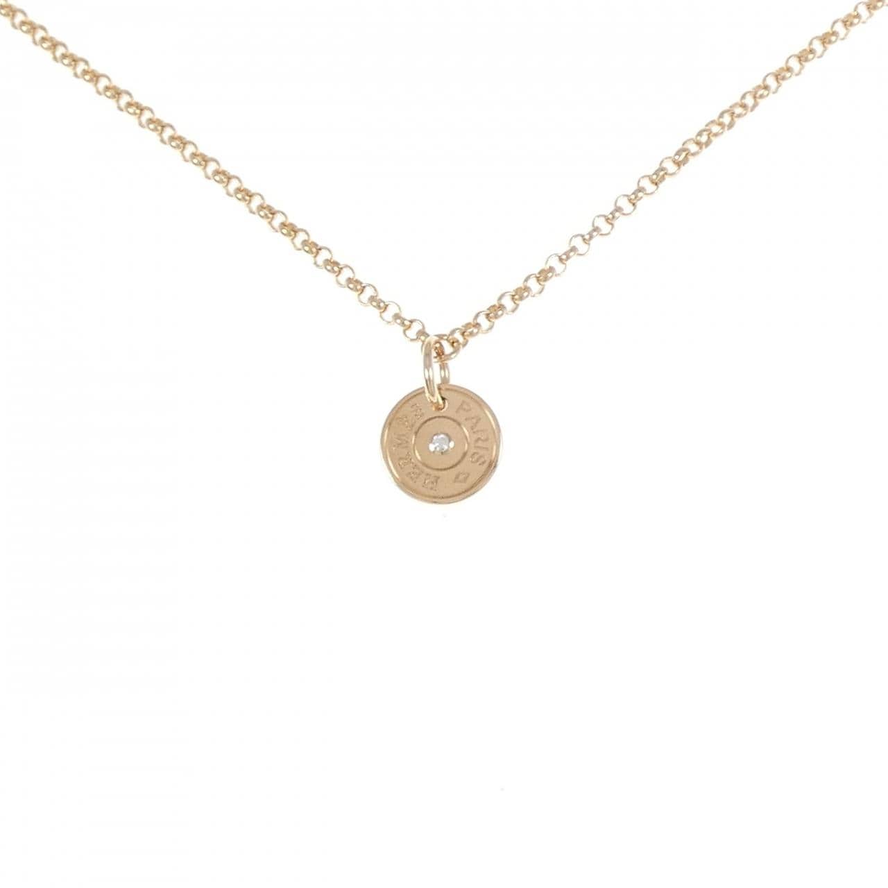 HERMES exlibris necklace