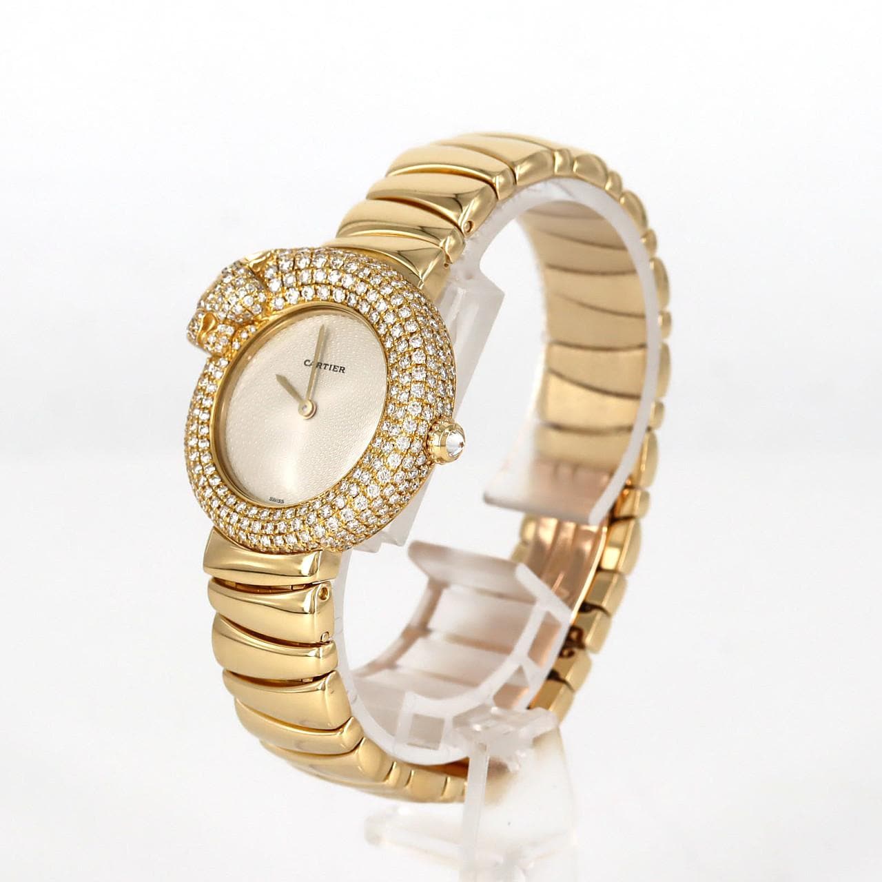 カルティエ パンテール1925 YG/5D WF3175R4 YG クォーツ