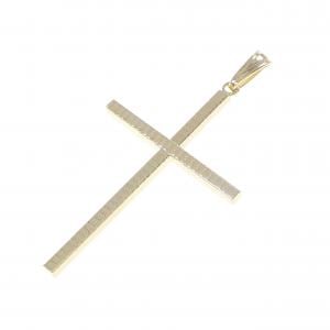 K18YG クロス ペンダント