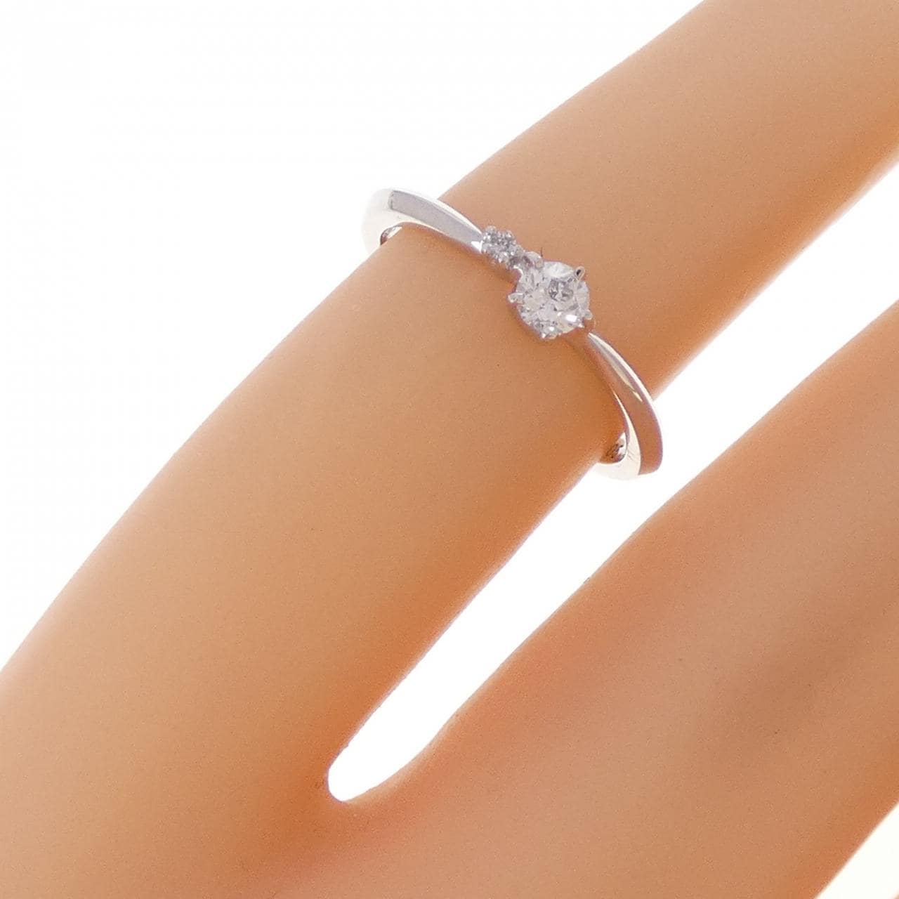 フェスタリア ダイヤモンド ピンキーリング 0.080CT