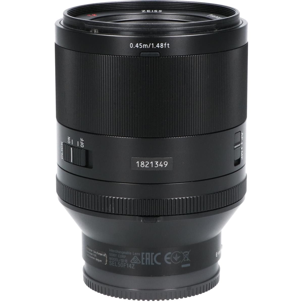 SONY FE50mm F1.4ZA(SEL50F14Z)