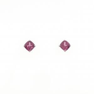 【新品】PT900 ガーネット ピアス 1.60CT