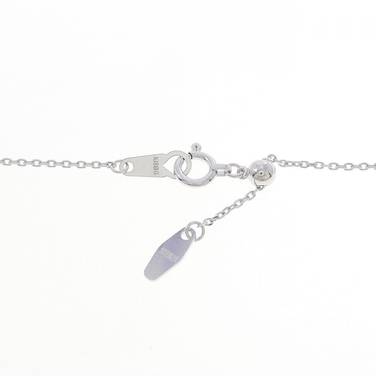 K18WG/K18PG 2WAY ダイヤモンド ネックレス 0.50CT