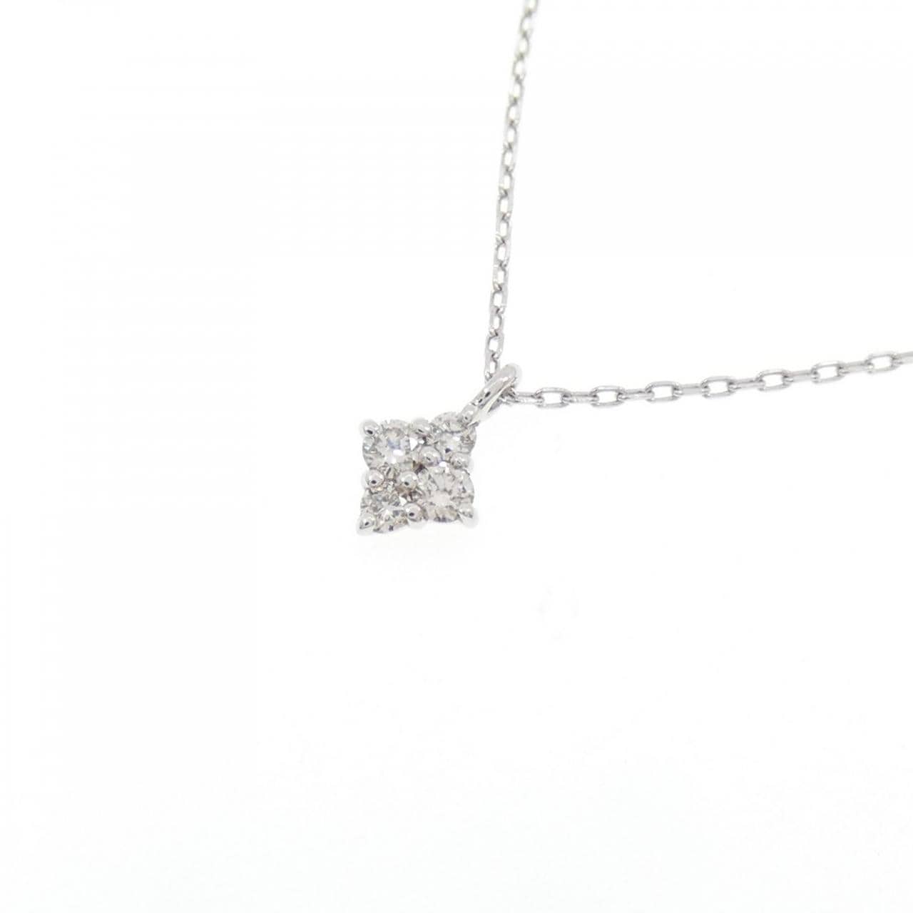 K10WG ダイヤモンド ネックレス