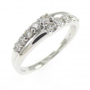 PT950 ダイヤモンド リング 0.30CT