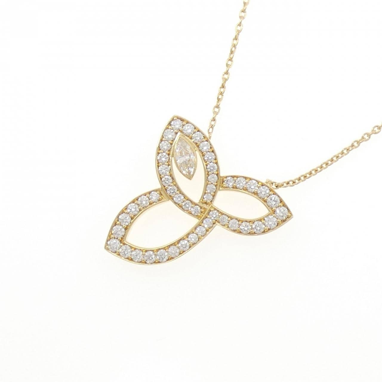 ハリーウィンストン リリークラスター ネックレス