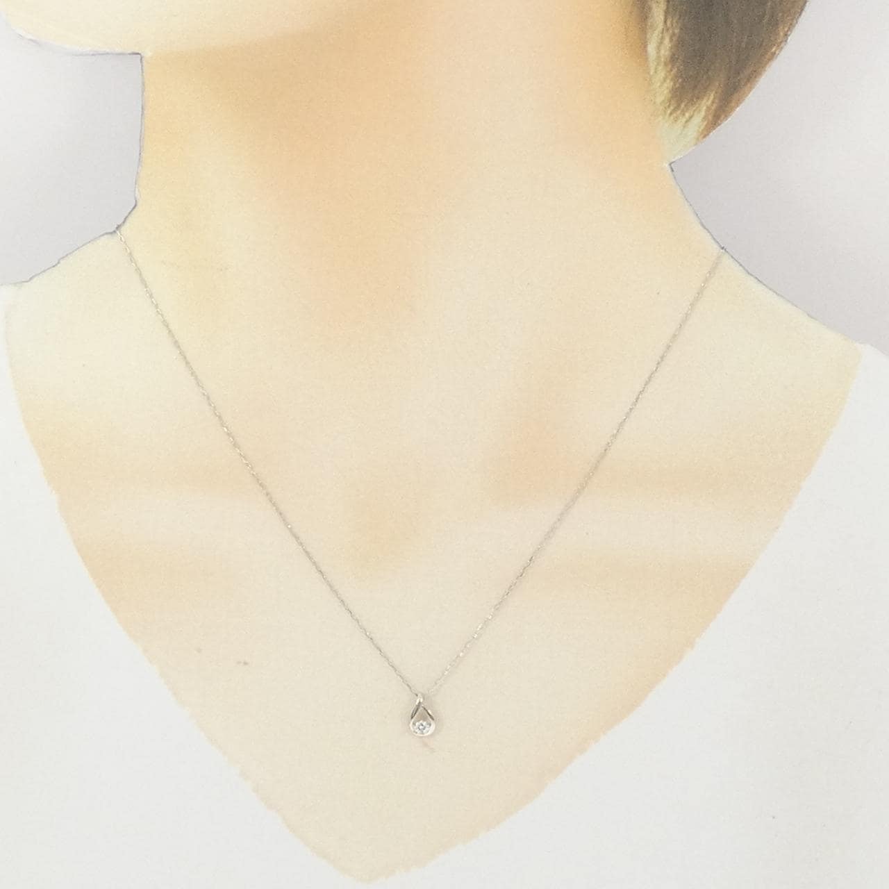 4゜C ダイヤモンド ネックレス