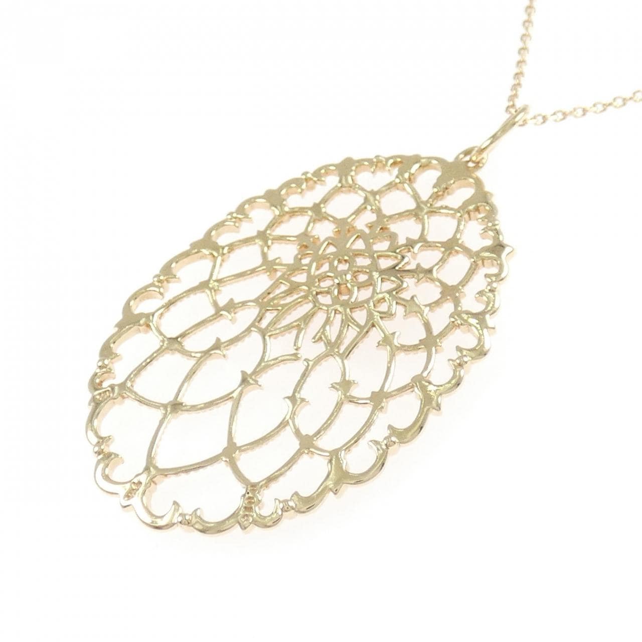 アガット ダイヤモンド ネックレス 0.014CT