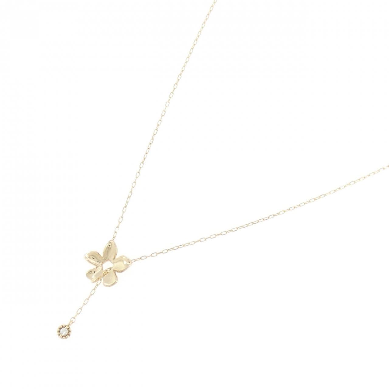 スタージュエリー ダイヤモンド ネックレス 0.01CT