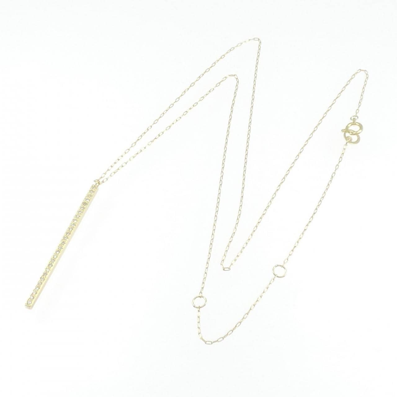 ハム ダイヤモンド ネックレス 0.13CT