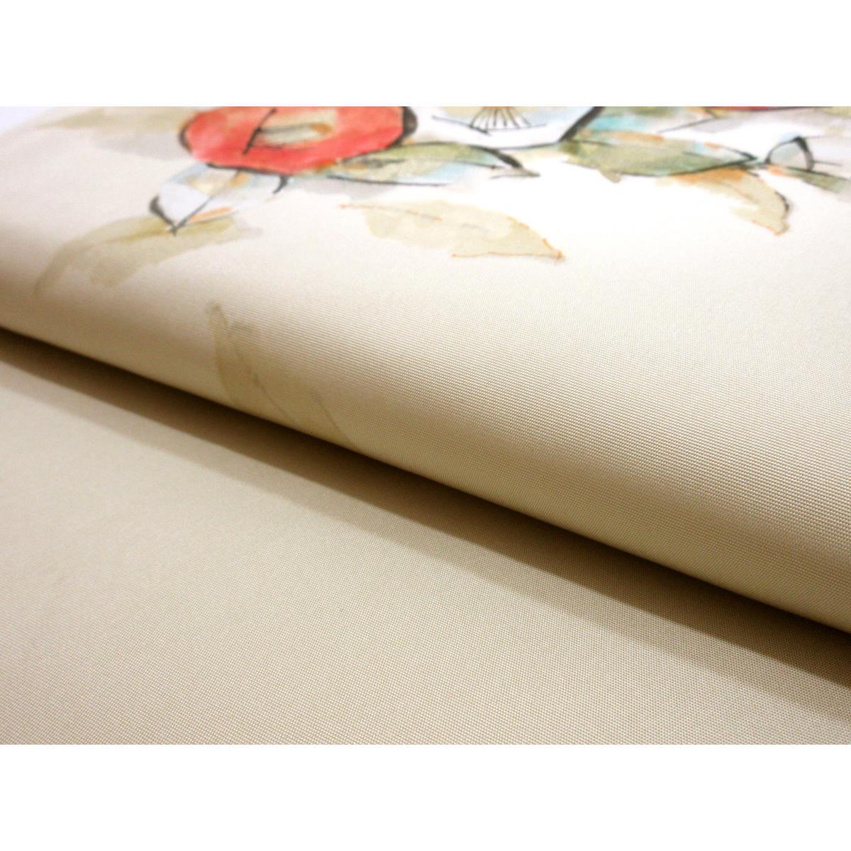 名古屋帯　塩瀬染帯　友禅金彩加工