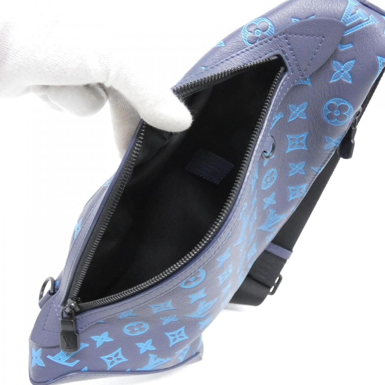 ルイヴィトン モノグラム シャドウ デュオ スリングバッグ M46562 ショルダーバッグ