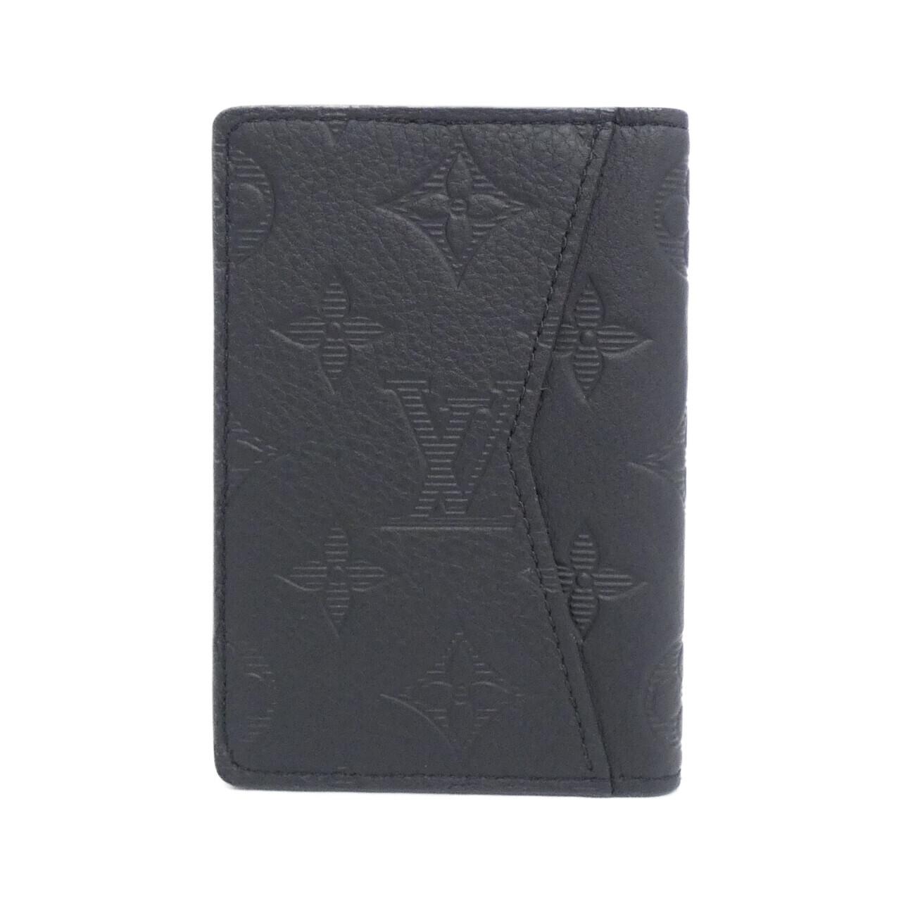 ルイヴィトン モノグラム シャドウ オーガナイザー ドゥ ポッシュ M62899 カードケース