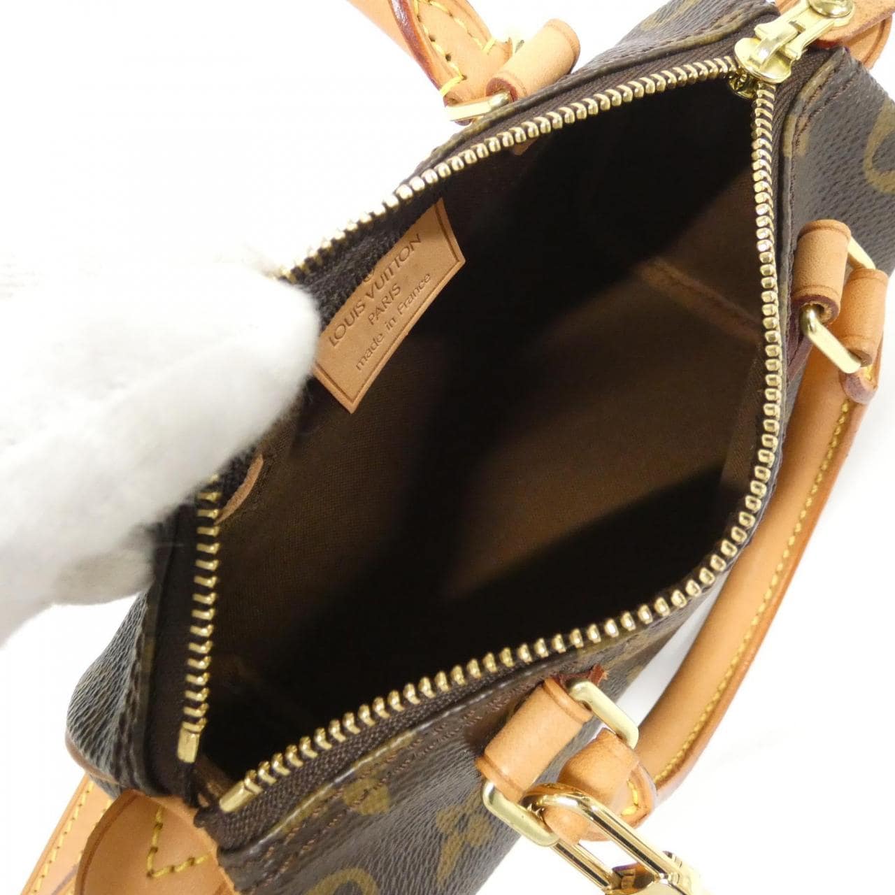 ルイヴィトン モノグラム ミニ スピーディ M41534+J52314 ボストンバッグ