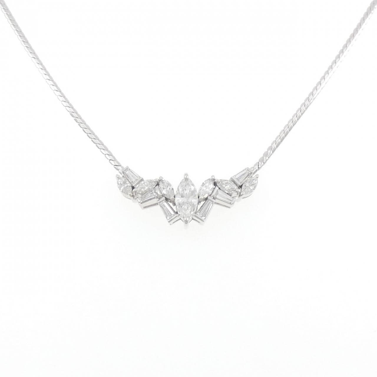 ミキモト ダイヤモンド ネックレス 0.54CT