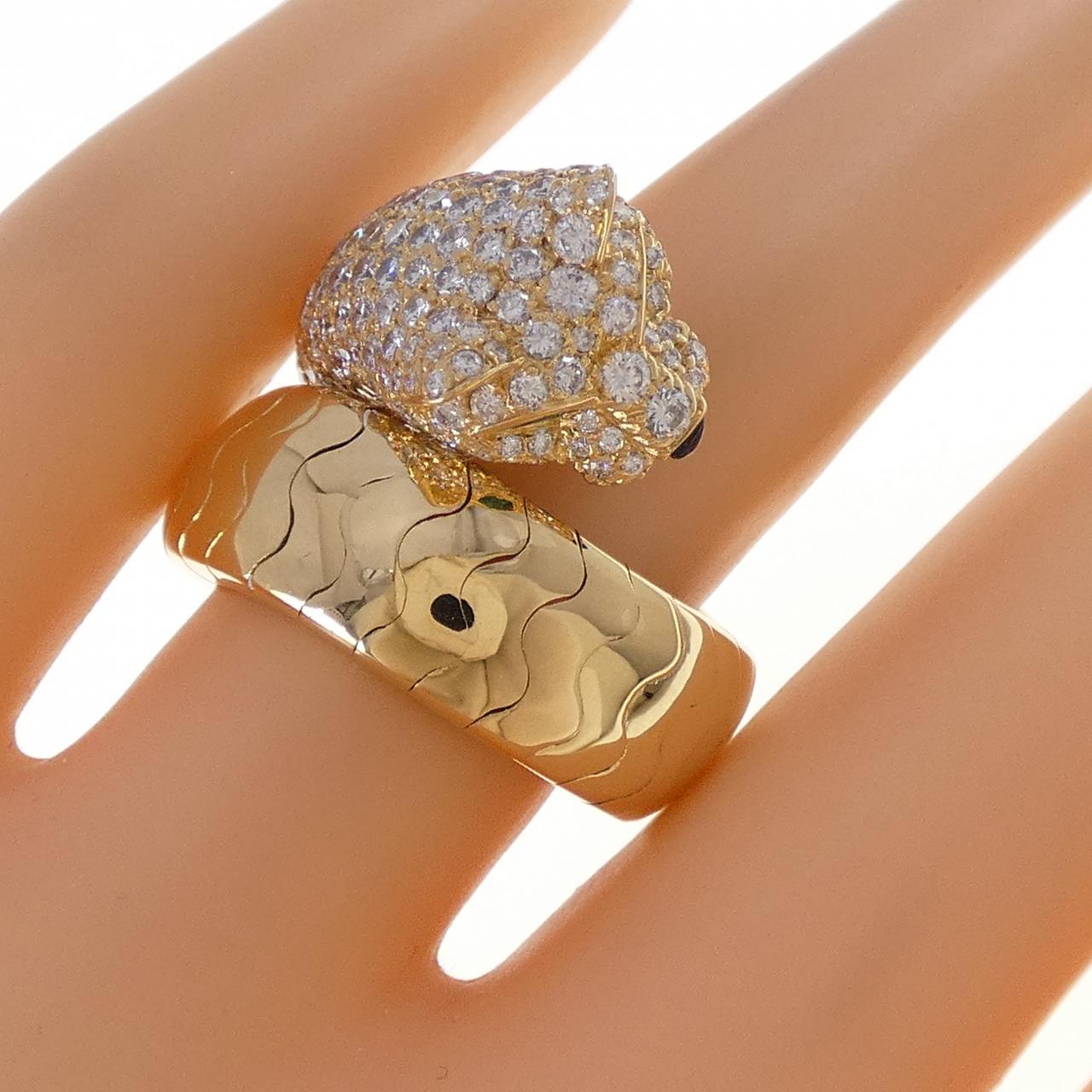 カルティエ パンテール ラカルダ リング