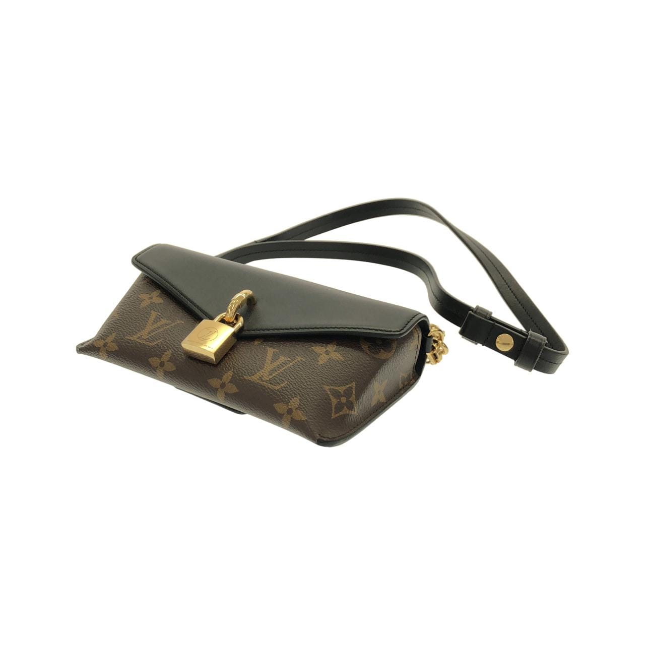 ルイヴィトン モノグラム パドロック オンストラップ M80559 ショルダーバッグ