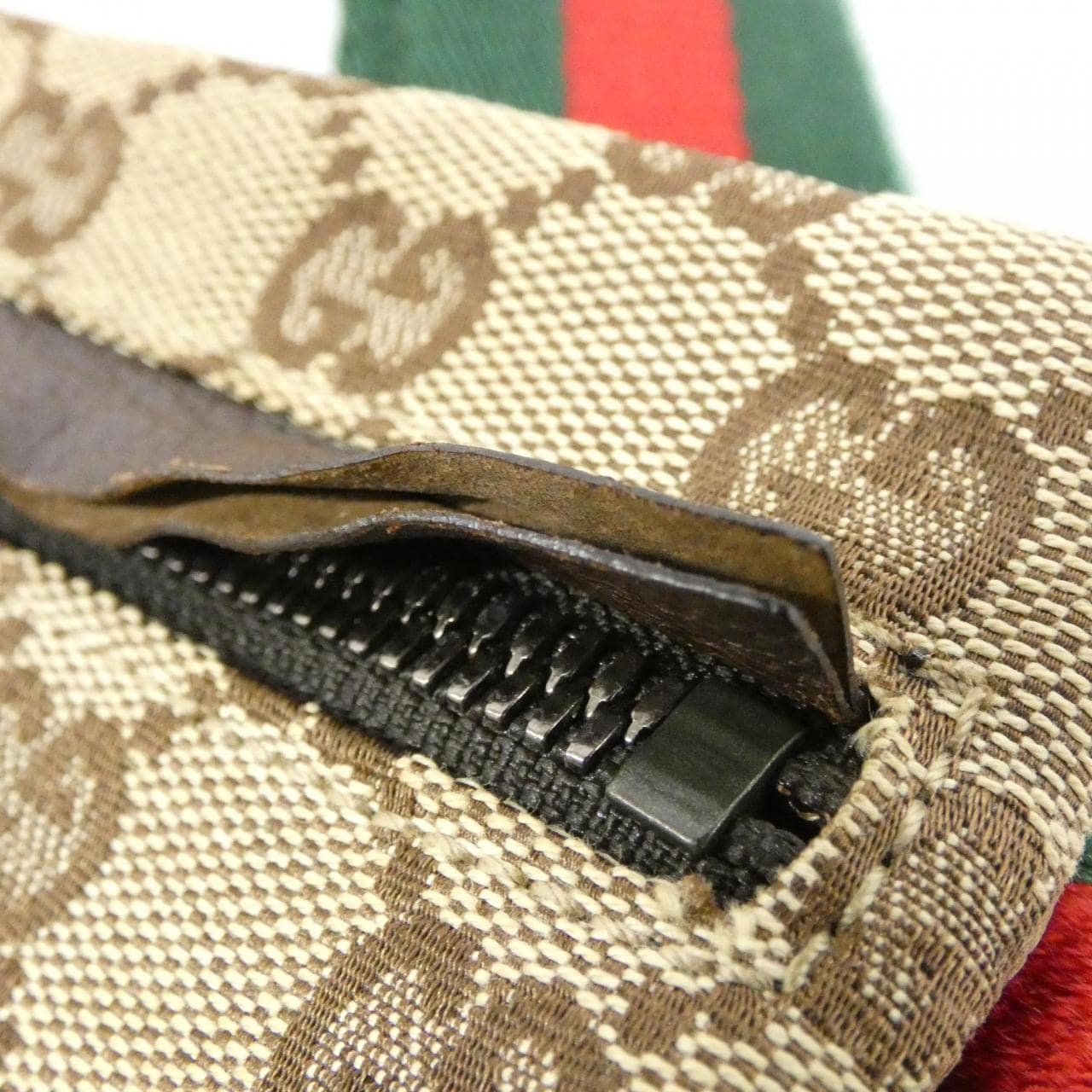 【ヴィンテージ】グッチ 28566 F4FOR ウエストバッグ