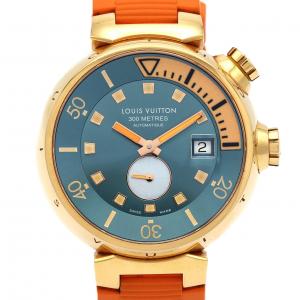 【ノーメンテナンス還元価格】ルイヴィトン タンブールダイバー PG Q103E PG･RG 自動巻