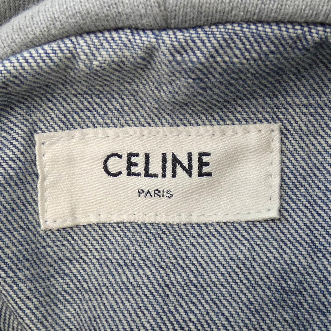 セリーヌ CELINE フード付きトラッカージャケット 2Q374930F デニムジャケット