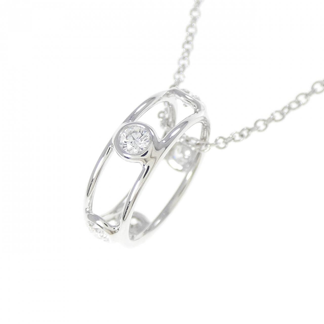 ティファニー ダブルワイヤー ネックレス