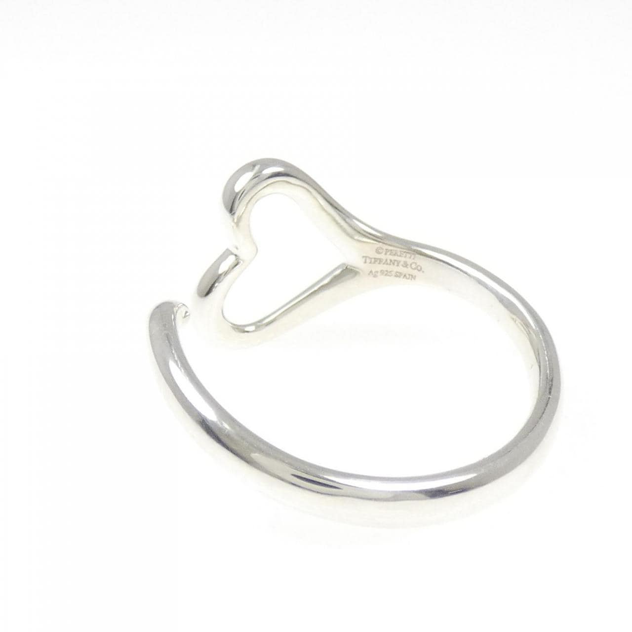 ティファニー オープンハート リング