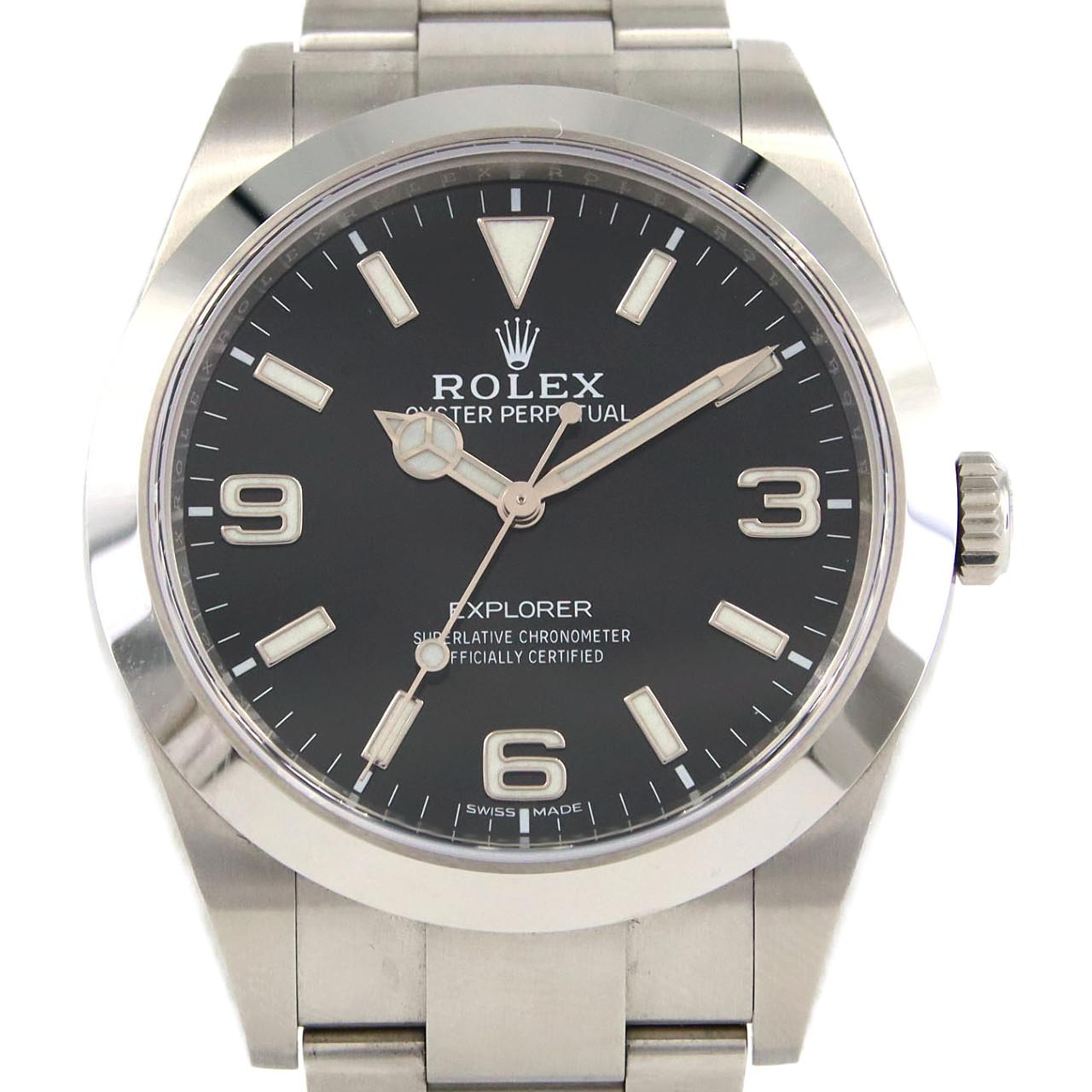 ロレックス エクスプローラーI 214270 SS 自動巻 ランダム番