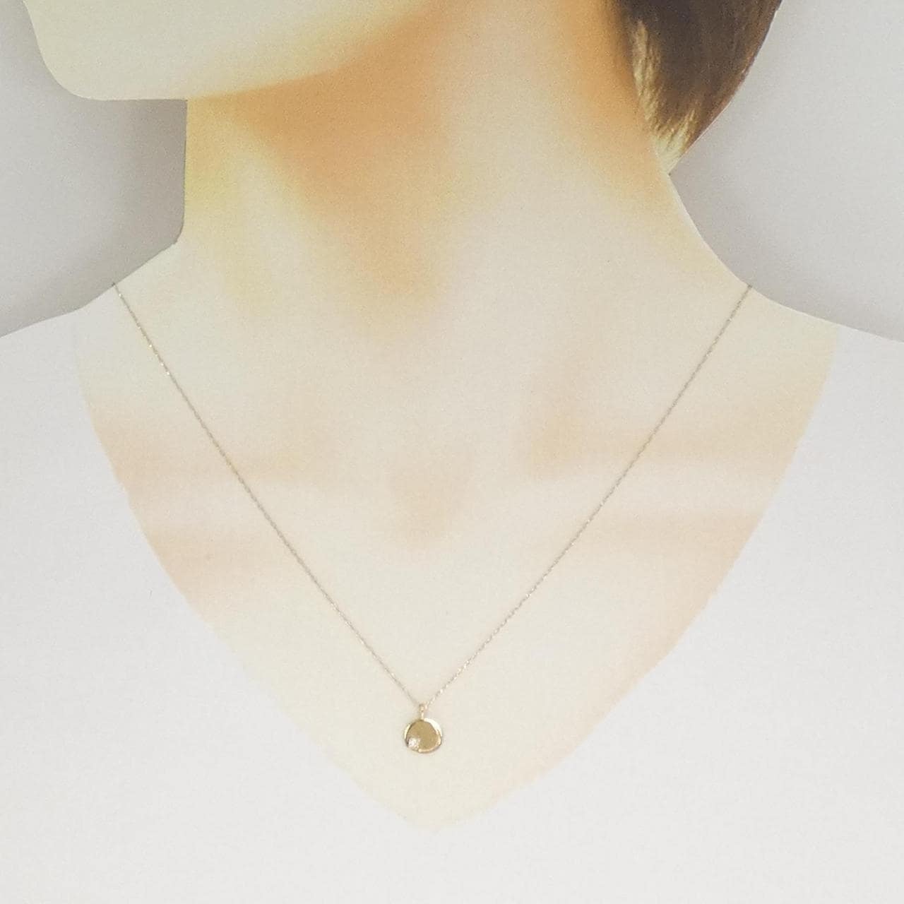 エテ ダイヤモンド ネックレス 0.01CT