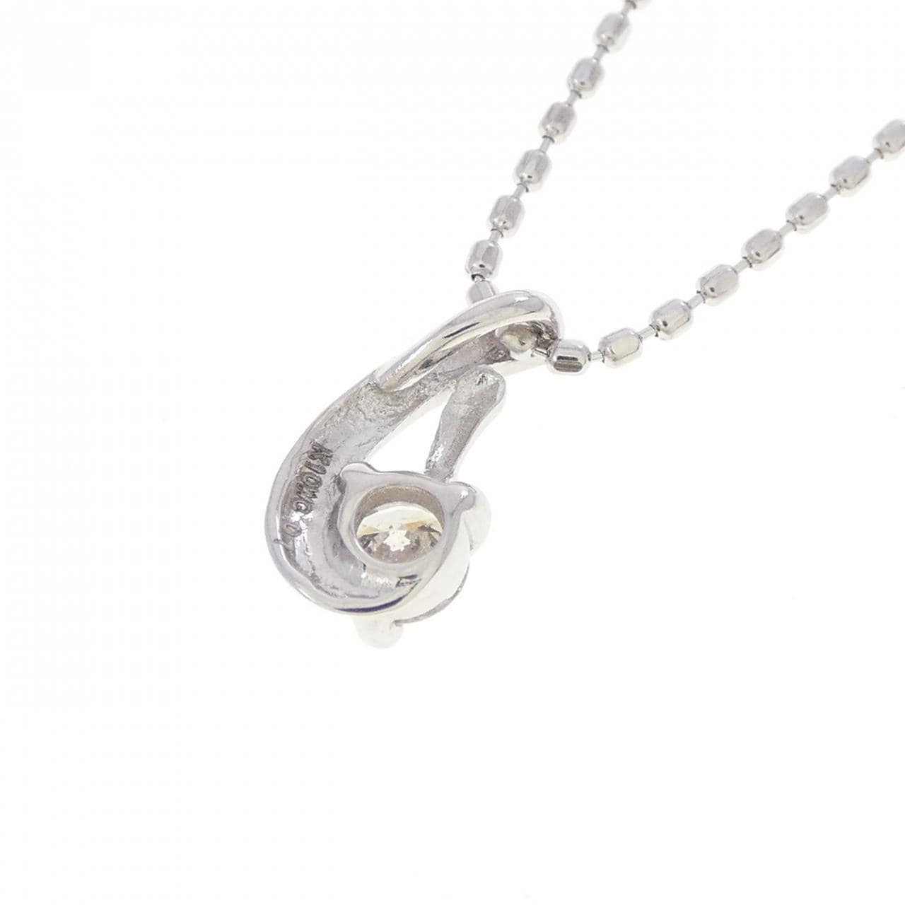 K10WG ダイヤモンド ネックレス