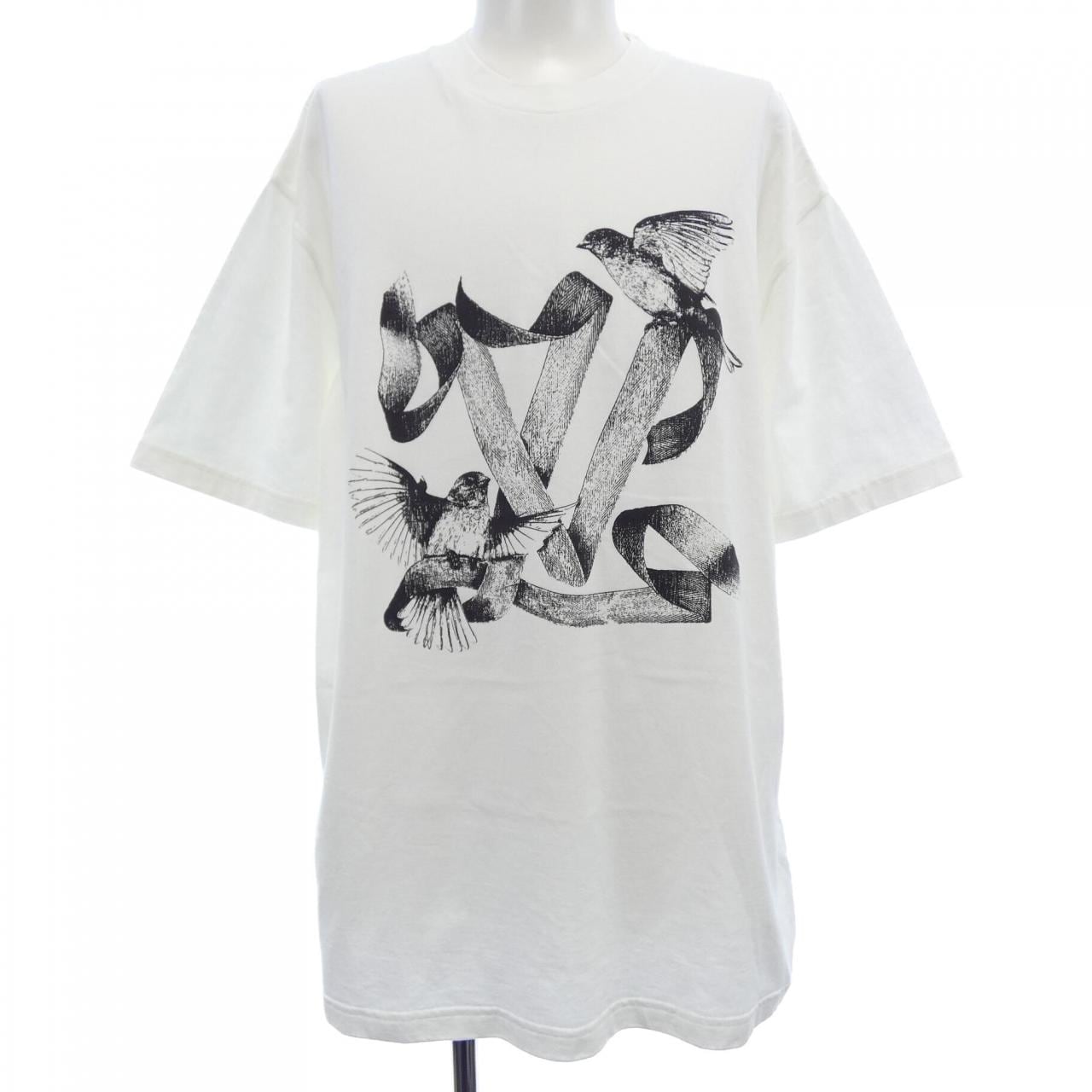 ルイヴィトン LOUIS VUITTON プリンテッドコットンTシャツ HPY83WNPG Tシャツ