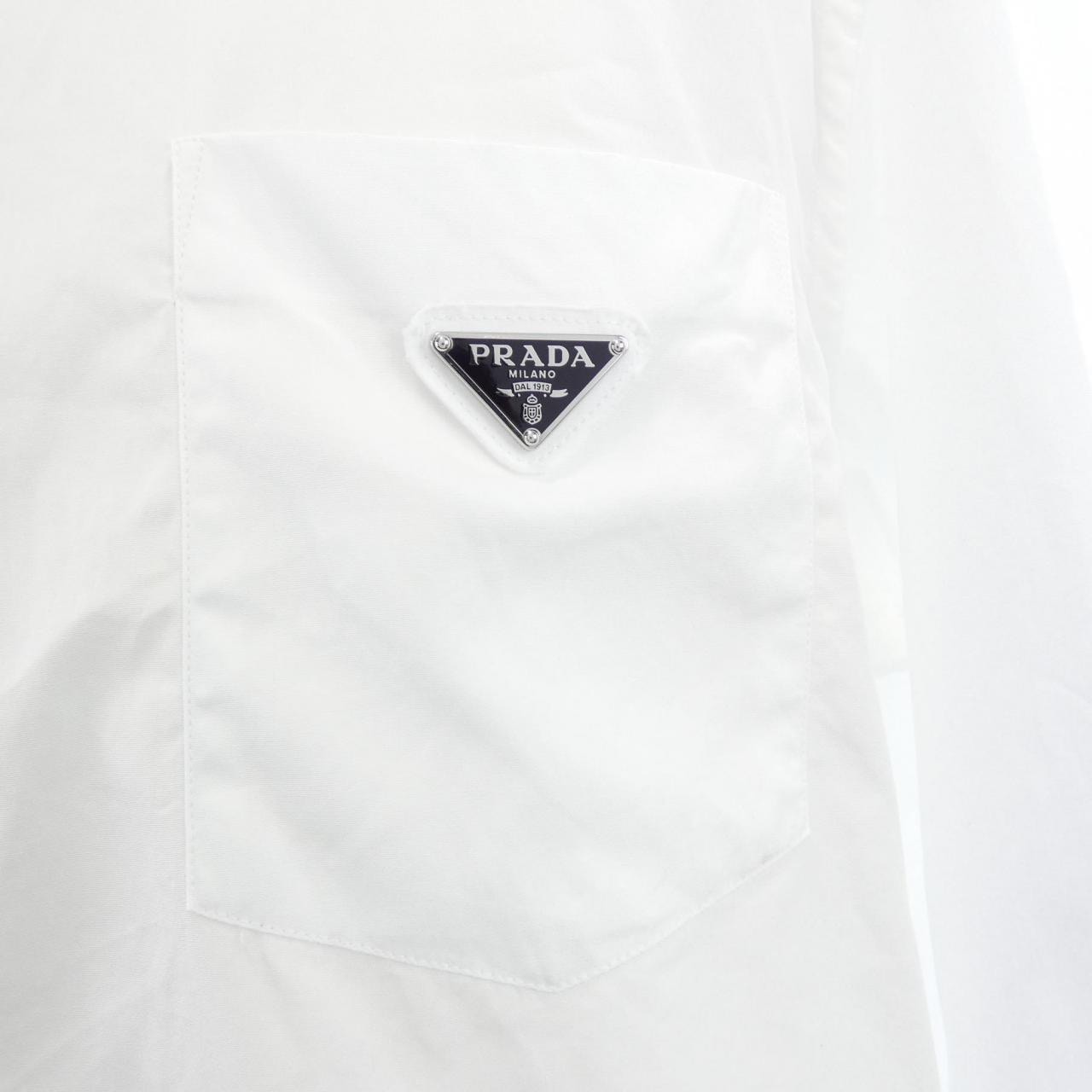 プラダ PRADA トライアングルロゴ UCN631 SOOO 10IV シャツ