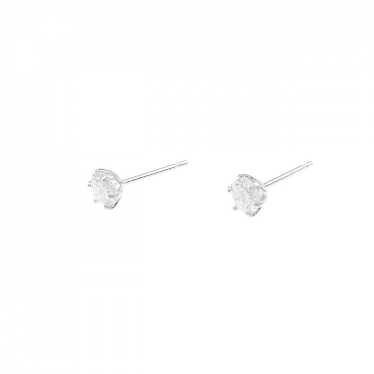 PT Solitaire Diamond Earrings 0.50CT