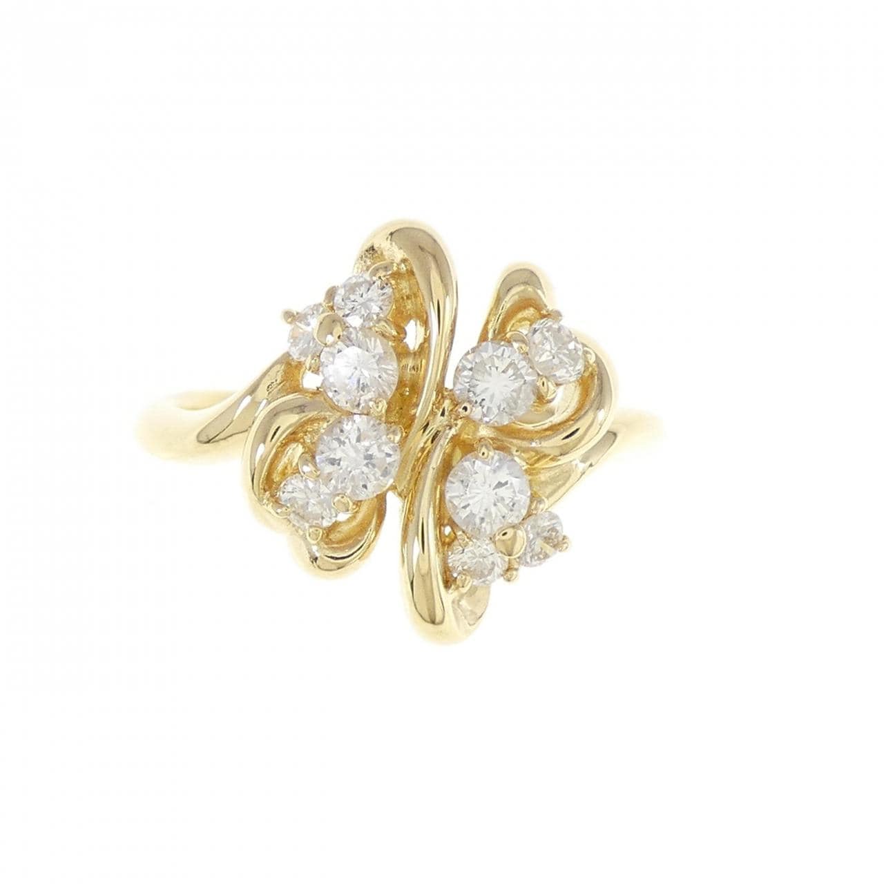 K18YG ダイヤモンド リング 0.50CT