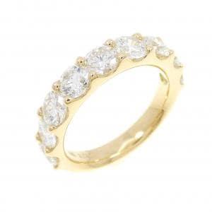【新品】K18YG ダイヤモンド リング 2.090CT F-G SI1-2 VG-GOOD