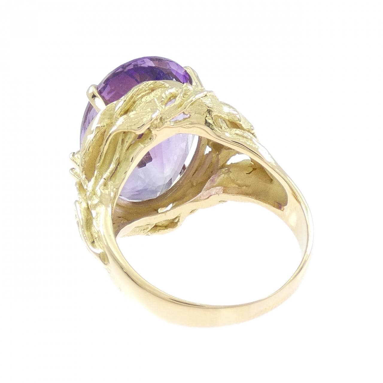 K18YG アメジスト リング