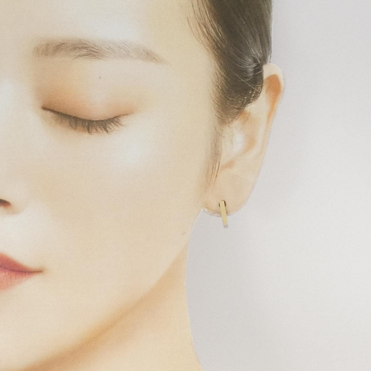 K18YG/K14WG ピアス