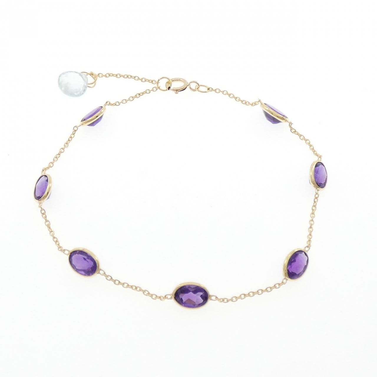 750YG アメジスト ブレスレット